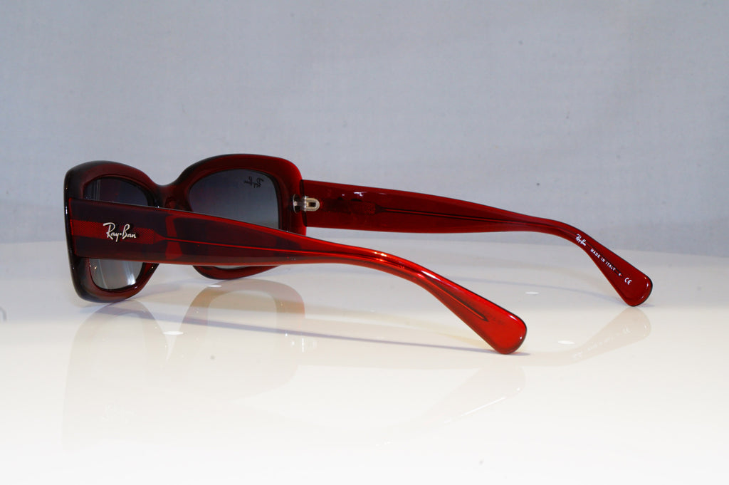 RAY-BAN Womens Boxed Designer Sunglasses Burgundy Rectangle RB 4122 735/8G 16487