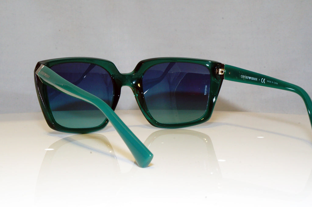 EMPORI ARMANI Mens Womens Designer Sunglasses Green Square 4026 5201/4S 17475