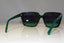 EMPORI ARMANI Mens Womens Designer Sunglasses Green Square 4026 5201/4S 17475