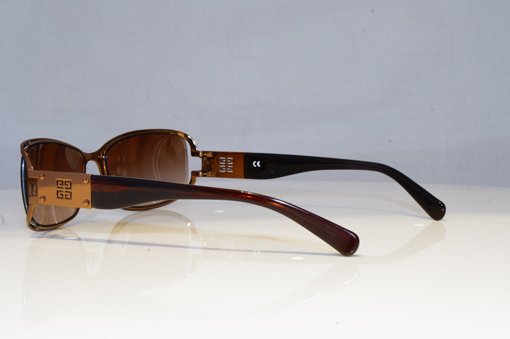 GIVENCHY Womens Designer Sunglasses Brown Rectangle SGV247 R80 19321