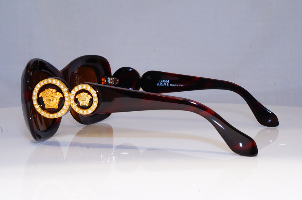 GIANNI VERSACE Mens Womens Diamante Vintage Designer Sunglasses MOD 417 18255