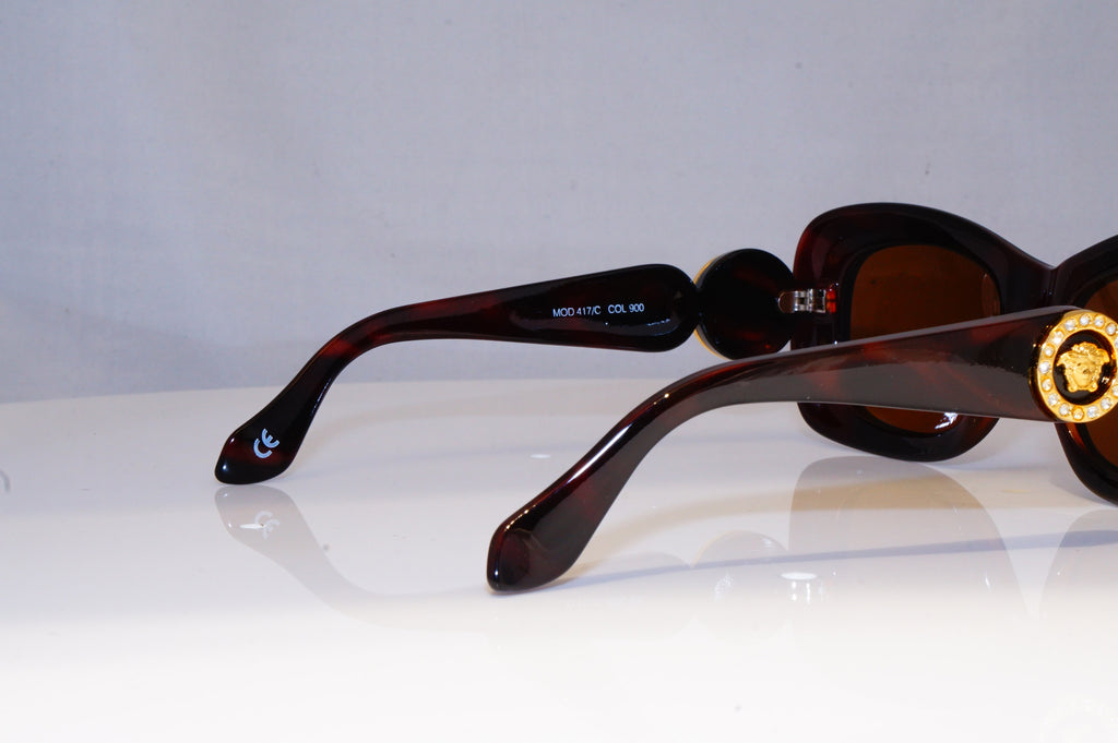 GIANNI VERSACE Mens Womens Diamante Vintage Designer Sunglasses MOD 417 18255