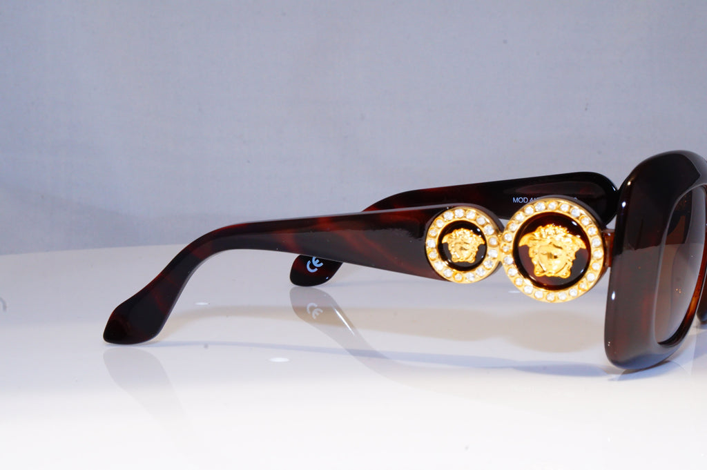 GIANNI VERSACE Mens Womens Diamante Vintage Designer Sunglasses MOD 417 18255