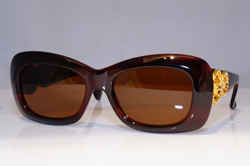 GIANNI VERSACE Mens Womens Diamante Vintage Designer Sunglasses MOD 417 18255