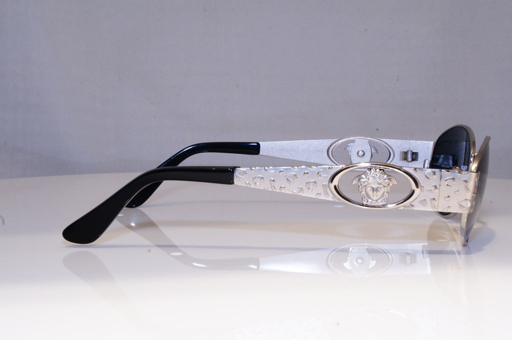 GIANNI VERSACE Mens Womens Vintage Designer Sunglasses Silver MOD S51 26M 18318