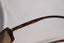 RAY-BAN Vintage Mens Designer Sunglasses Brown Wrap RB 4071 642/13 14883