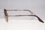 RAY-BAN Vintage Mens Designer Sunglasses Copper Oval W3129 Brn 14842