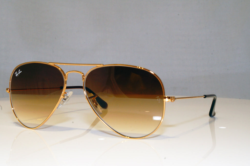 RAY-BAN Mens Womens Unisex Designer Sunglasses Gold Aviator RB 3025 001/51 17012