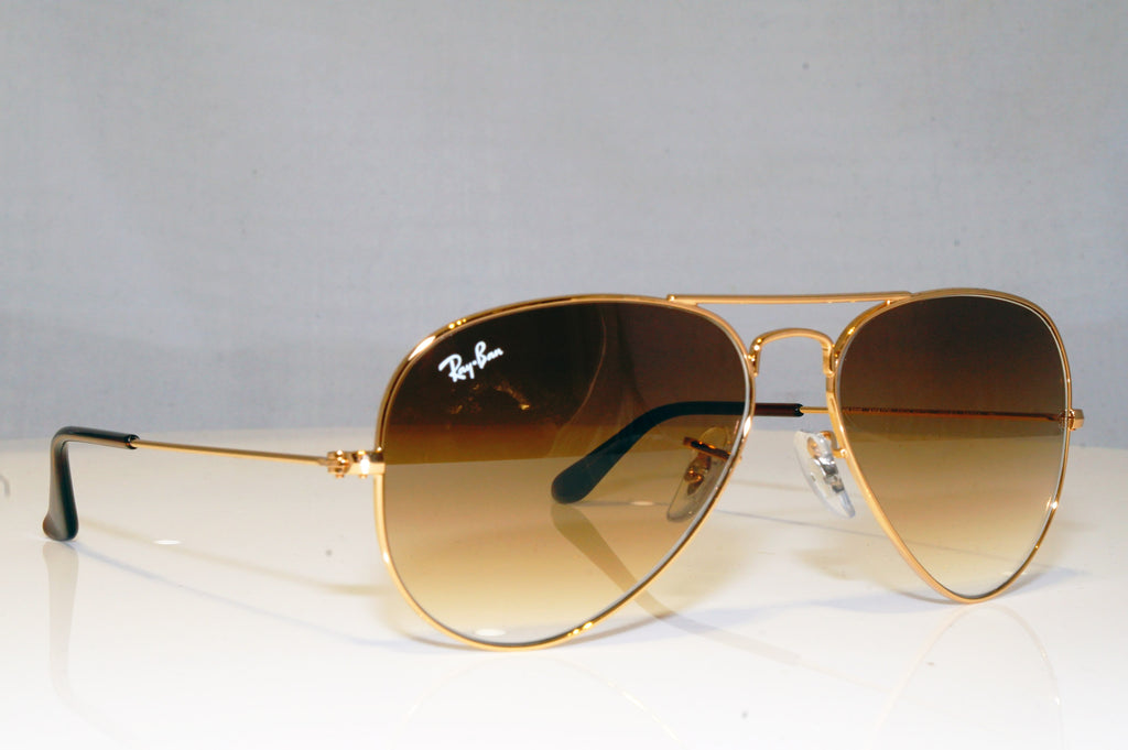RAY-BAN Mens Womens Unisex Designer Sunglasses Gold Aviator RB 3025 001/51 17012