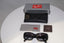 RAY-BAN Womens Boxed Designer Sunglasses Black Rectangle RB 4122 601/8G 20512