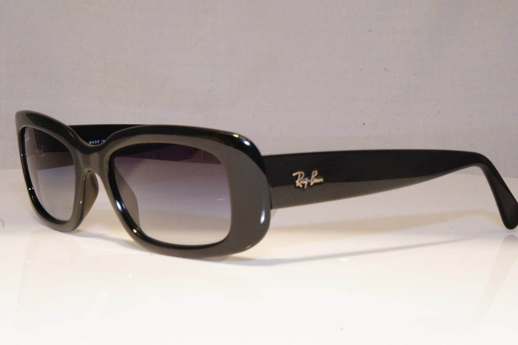 RAY-BAN Womens Boxed Designer Sunglasses Black Rectangle RB 4122 601/8G 20512