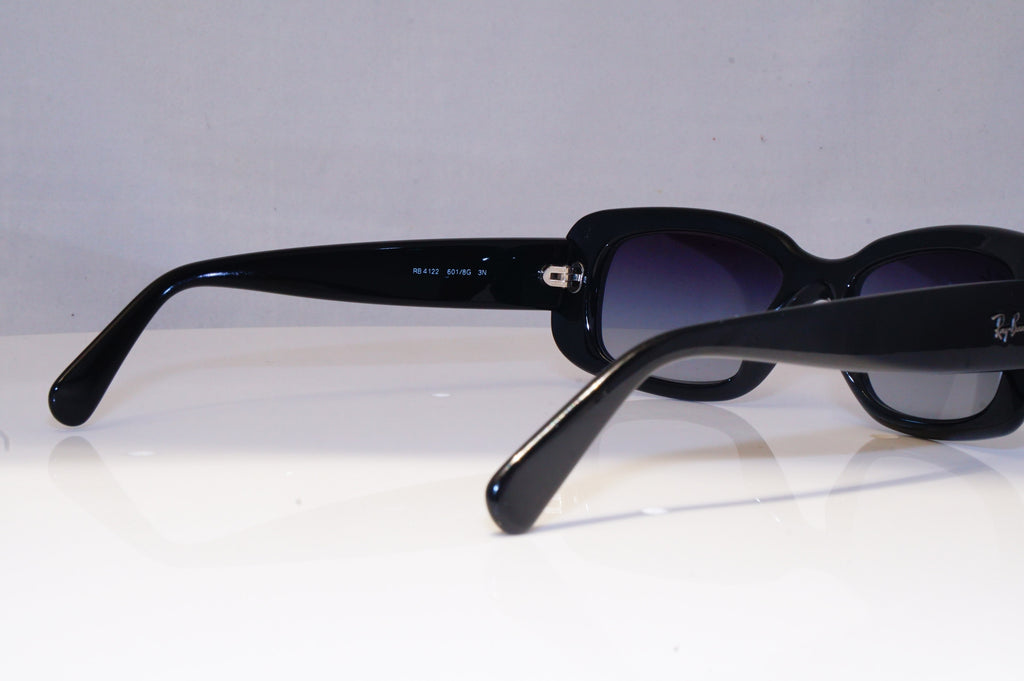 RAY-BAN Womens Boxed Designer Sunglasses Black Rectangle RB 4122 601/8G 20512