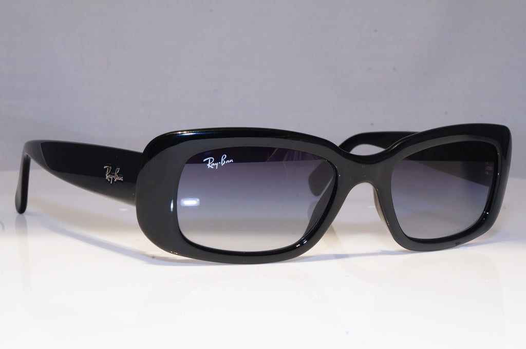 RAY-BAN Womens Boxed Designer Sunglasses Black Rectangle RB 4122 601/8G 20512