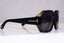 TOM FORD Womens Boxed Designer Sunglasses Black Square Elise TF266 01B 17612