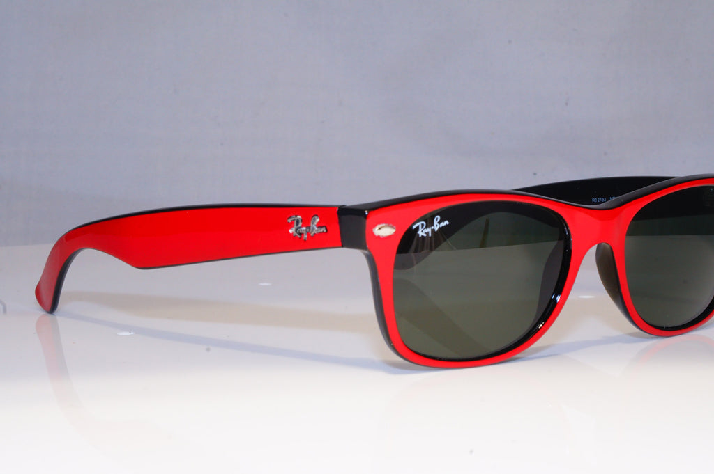 RAY-BAN Mens Womens Designer Sunglasses Red NEW WAYFARER RB 2132 769 19453
