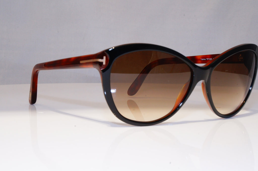 TOM FORD Womens Boxed Designer Sunglasses Brown Butterfly Telma TF 325 03F 17910
