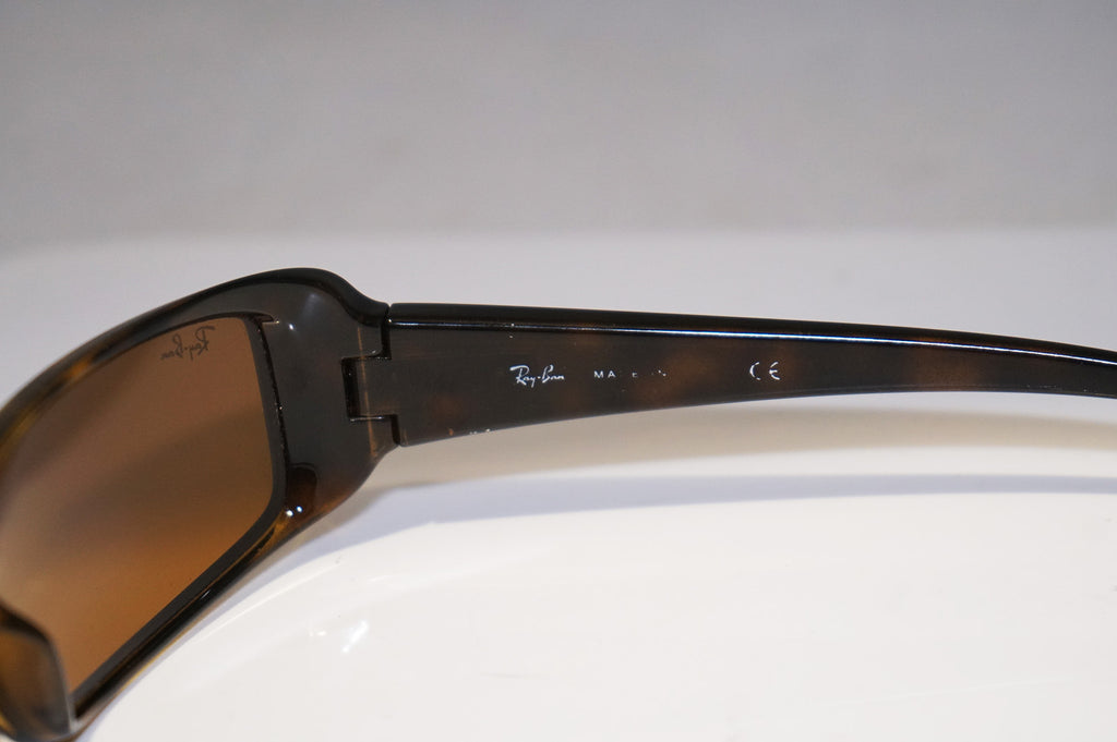 RAY-BAN Vintage Mens Designer Sunglasses Brown Rectangle RB 4094 710 14739