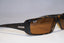 RAY-BAN Vintage Mens Designer Sunglasses Brown Rectangle RB 4094 710 14739