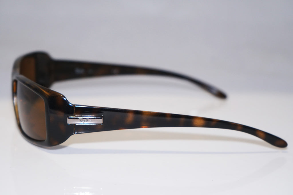 RAY-BAN Vintage Mens Designer Sunglasses Brown Rectangle RB 4094 710 14739
