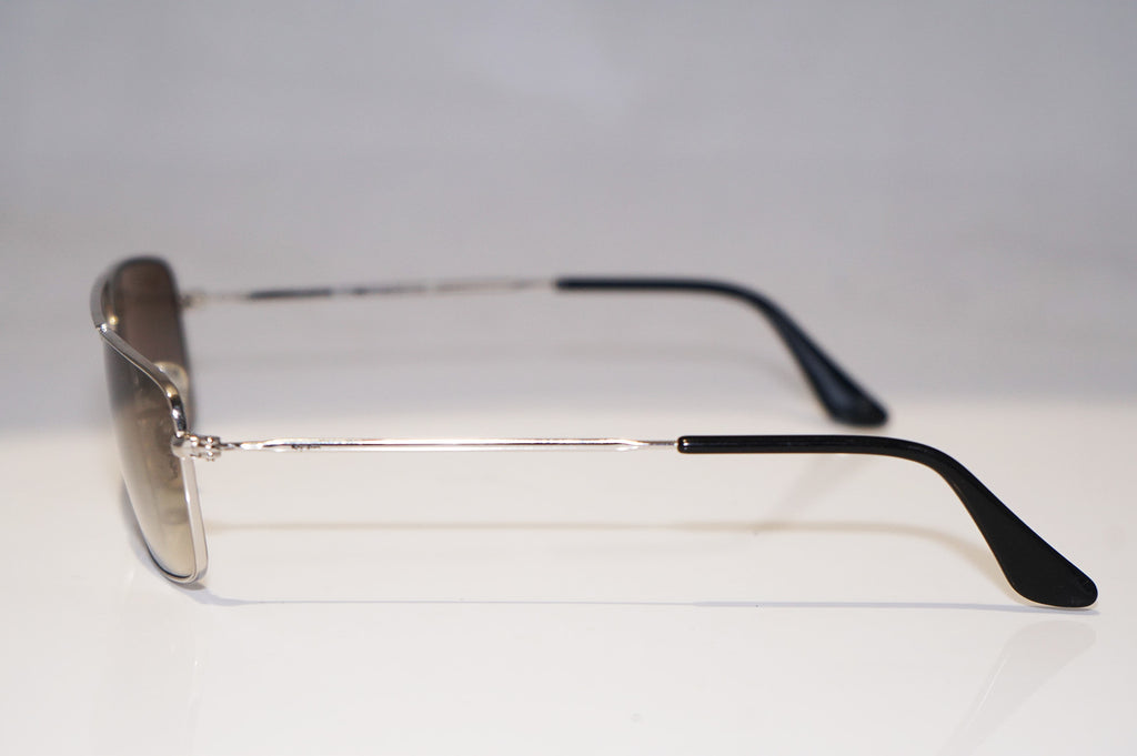 RAY-BAN Vintage Mens Designer Sunglasses Silver Rectangle RB 3309 003/32 14723
