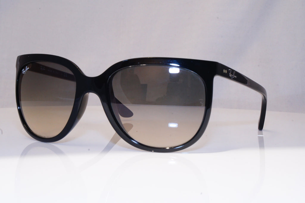 RAY-BAN Womens Designer Sunglasses Black Cat Eye CATS 1000 RB 4126 601/32 18570