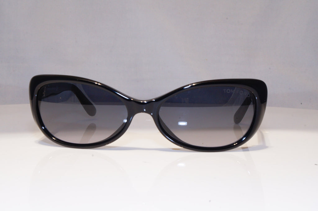 TOM FORD Womens Designer Sunglasses Black Cat Eye Sebastian TF 232 01B 21318