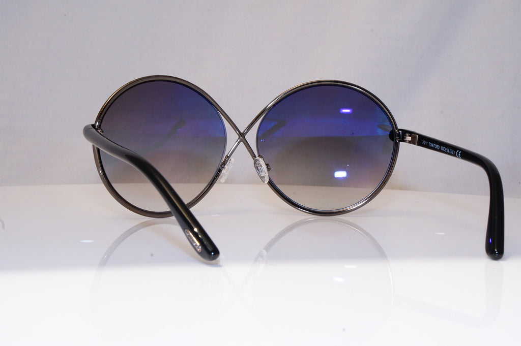 TOM FORD Womens Designer Sunglasses Silver Round Beatrix TF 159 08B 18567