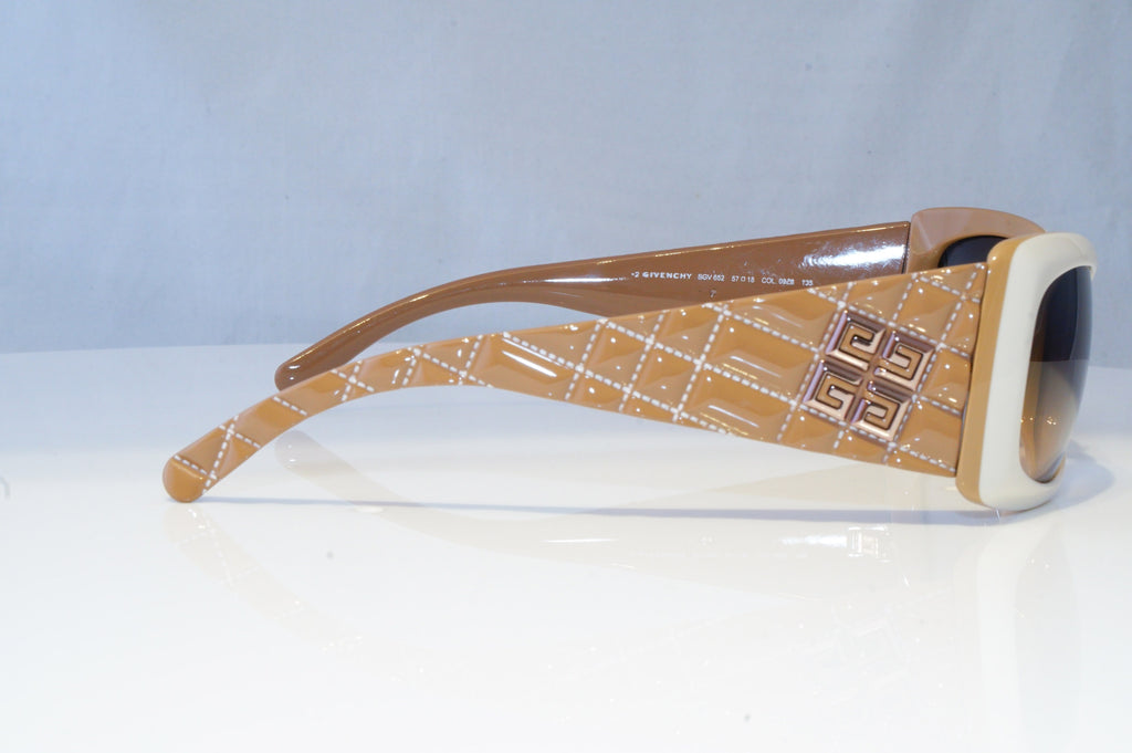 GIVENCHY Womens Designer Sunglasses Brown Square SGV 652 09Z8 19229