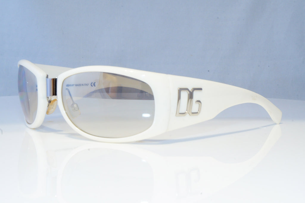 DOLCE & GABBANA Mens Womens Vintage Designer Sunglasses White DG 646S 579 19235