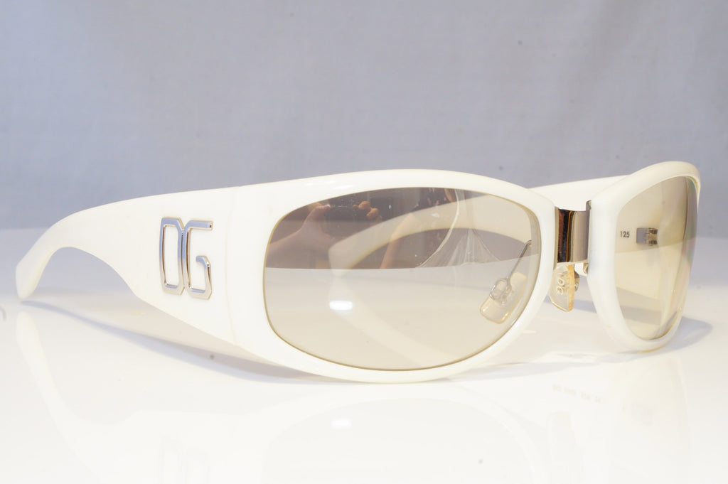 DOLCE & GABBANA Mens Womens Vintage Designer Sunglasses White DG 646S 579 19235