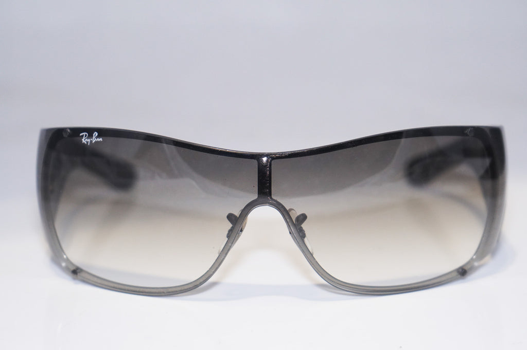 RAY-BAN Womens Designer Sunglasses Black Shield RB 3361 041/8E 14930