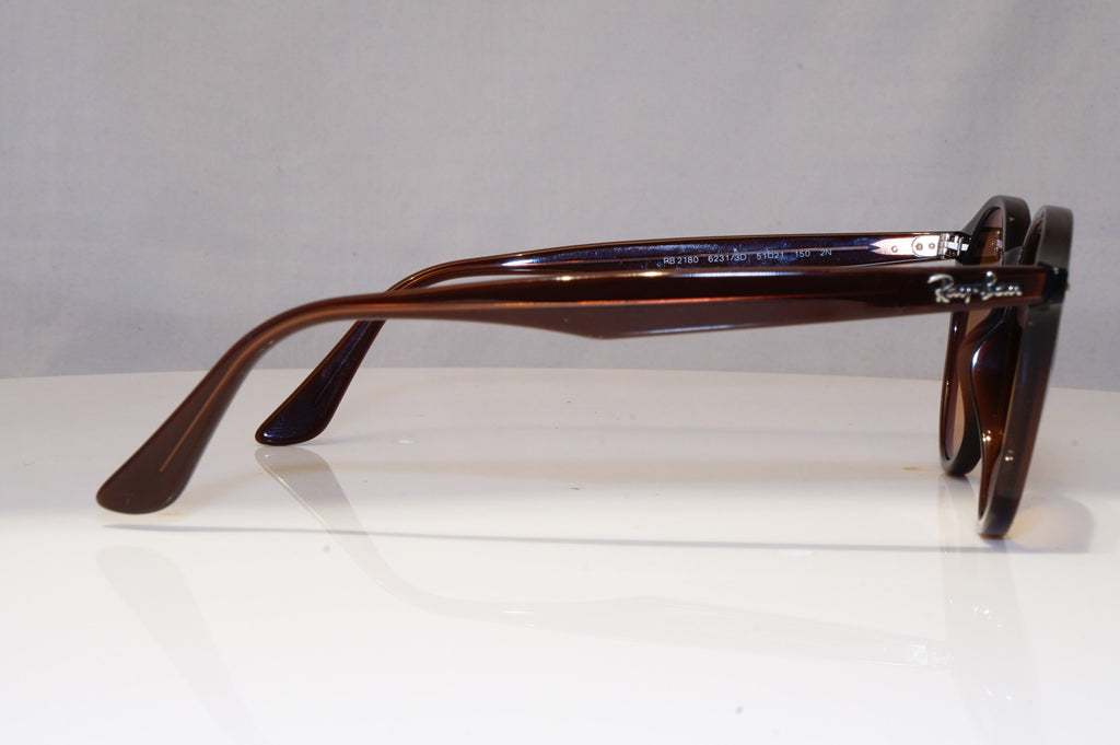 RAY-BAN Mens Womens Unisex Mirror Sunglasses Brown Round RB 2180 6231/3D 22099