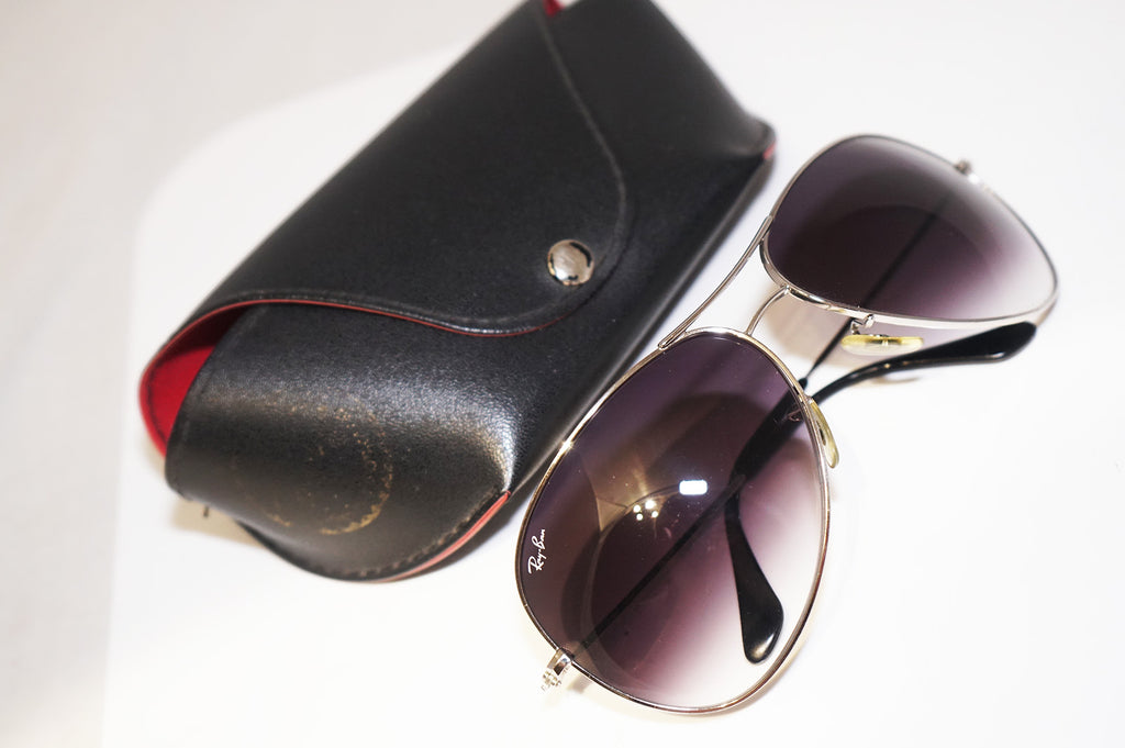 RAY-BAN Mens Designer Sunglasses Silver Aviator RB 3340 003/8G 15317