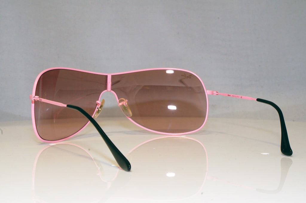 RAY-BAN Mens Womens Unisex Designer Sunglasses Pink Shield RB 3211 030/7E 17597