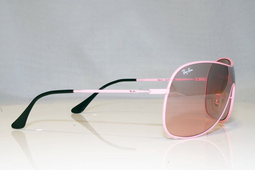 RAY-BAN Mens Womens Unisex Designer Sunglasses Pink Shield RB 3211 030/7E 17597