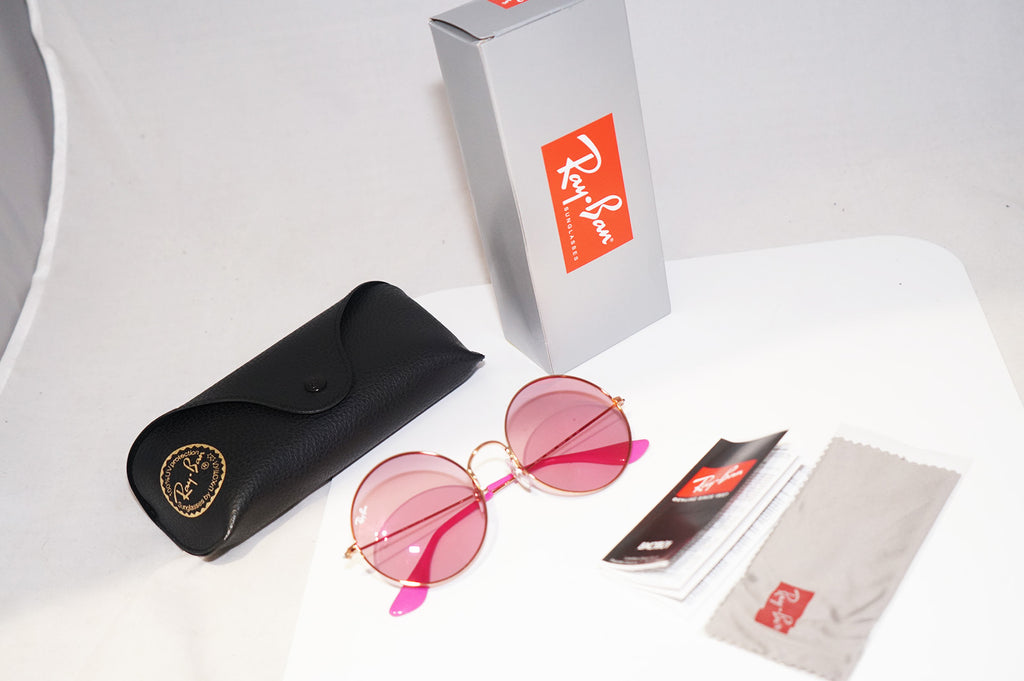 RAY-BAN New Womens Designer Pink Sunglasses Gold Ja-Jo RB 3592 9035/56 15298