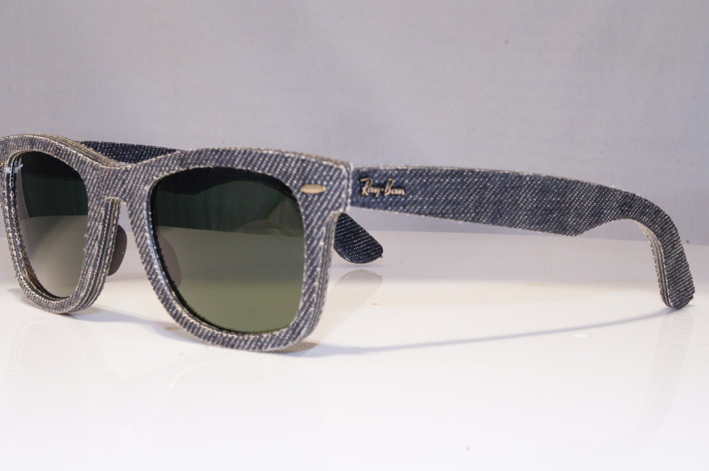 RAY-BAN Mens Womens Designer Sunglasses Grey Wayfarer DENIM RB 2140 1162 21795