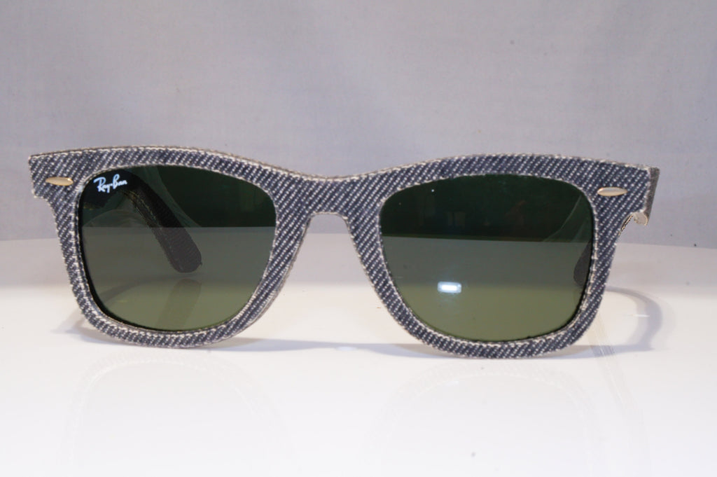 RAY-BAN Mens Womens Designer Sunglasses Grey Wayfarer DENIM RB 2140 1162 21795