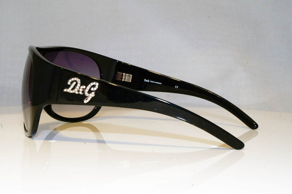 DOLCE & GABBANA Mens Womens Diamante Designer Sunglasses Black 8036 501/8G 17538