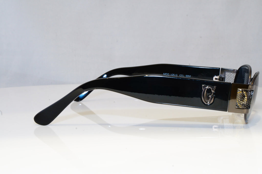 GIANNI VERSACE Mens Vintage 1990 Designer Sunglasses Black X26 89M 19968