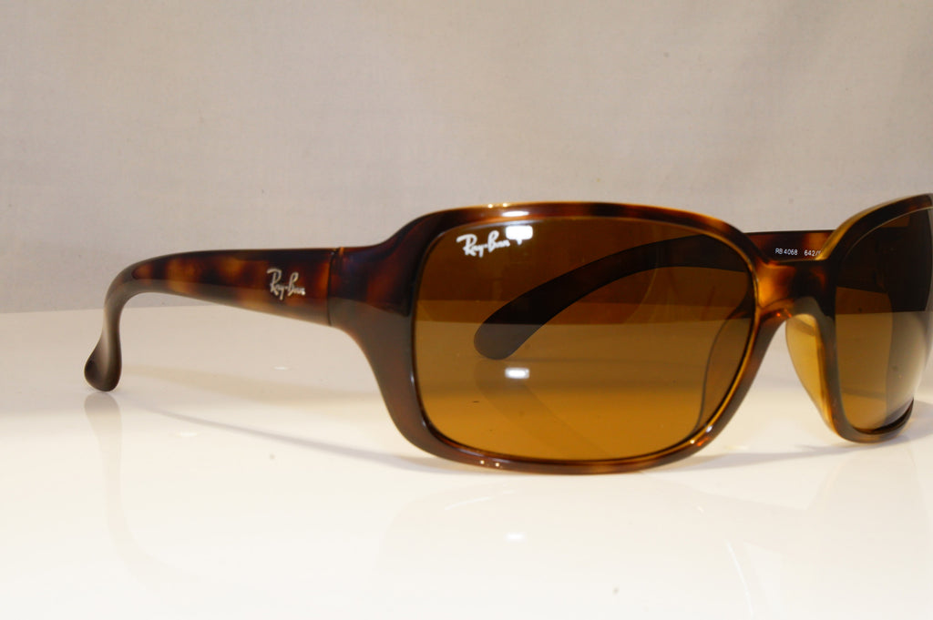 RAY-BAN Mens Womens Unisex Polarized Sunglasses Rectangle RB 4068 642/57 22135