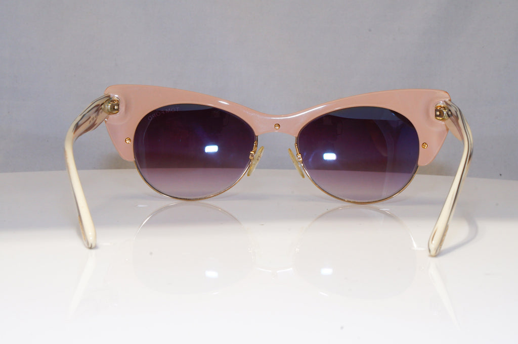 TOM FORD Womens Boxed Designer Sunglasses Pink Cat Eye Lola TF 387 74G 22137