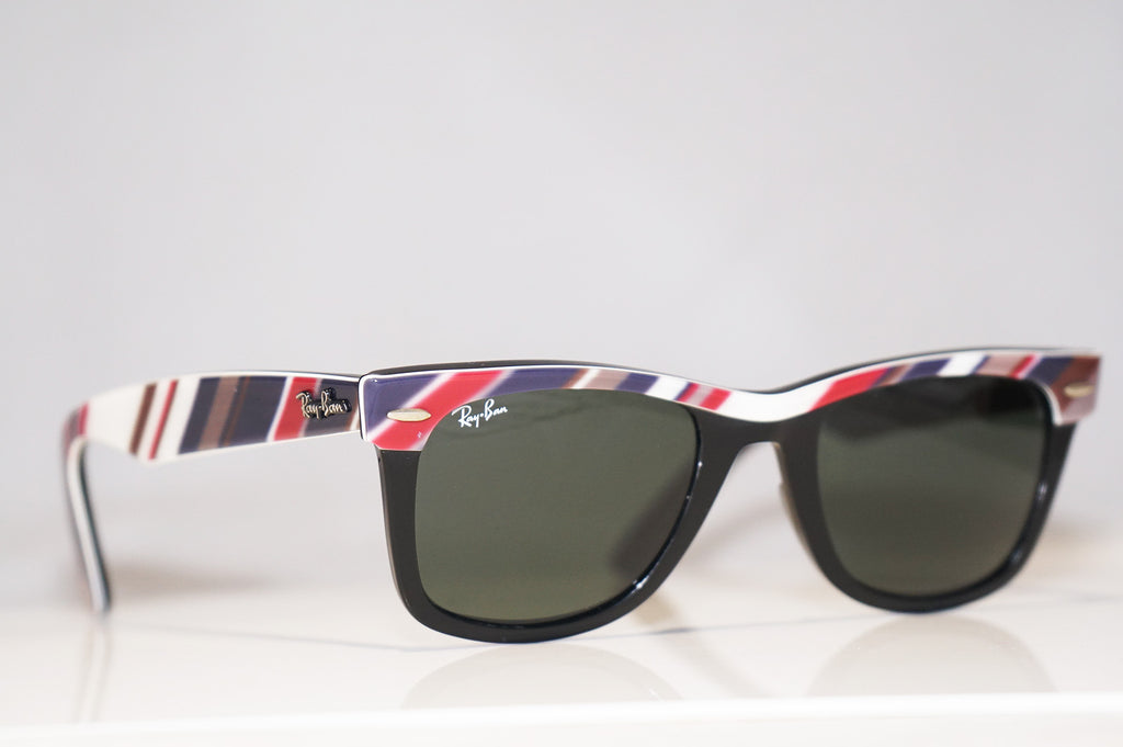 RAY-BAN Mens Unisex Designer Sunglasses Black Wayfarer II RB 2143 1034 15367