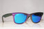 RAY-BAN Mens Designer Mirror Cosmic Sunglasses Mercury Wayfarer RB 2140 15433