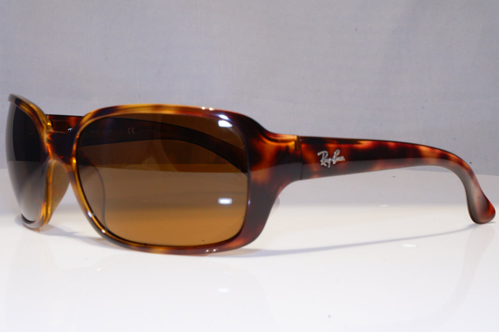 RAY-BAN Mens Womens Unisex Polarized Sunglasses Brown Wrap RB 4068 642/57 21883