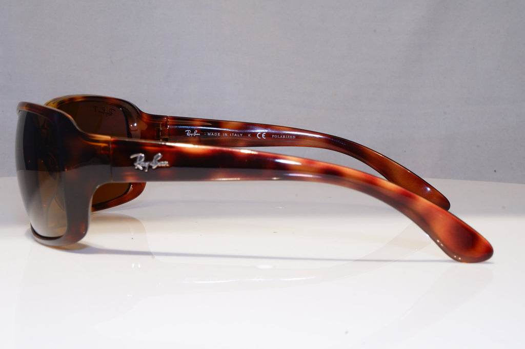 RAY-BAN Mens Womens Unisex Polarized Sunglasses Brown Wrap RB 4068 642/57 21883