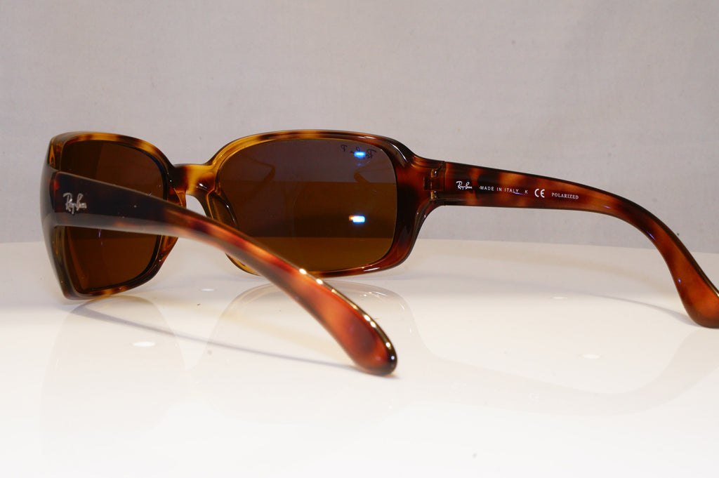 RAY-BAN Mens Womens Unisex Polarized Sunglasses Brown Wrap RB 4068 642/57 21883
