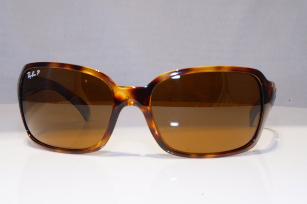 RAY-BAN Mens Womens Unisex Polarized Sunglasses Brown Wrap RB 4068 642/57 21883