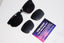 PRADA Mens Designer Sunglasses Black Rectangle SPR 51O FAD-5W1 15614