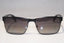 PRADA Mens Designer Polarized Sunglasses Black Rectangle SPR 51O FAD-5W1 15613
